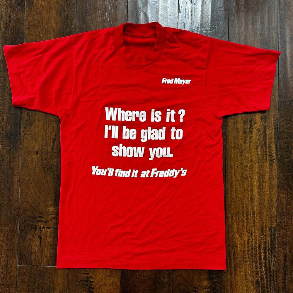 Vintage Red Short Sleeve Tee